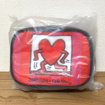 새상품 BIGBANG x Keith Haring 키스 해링 파우치