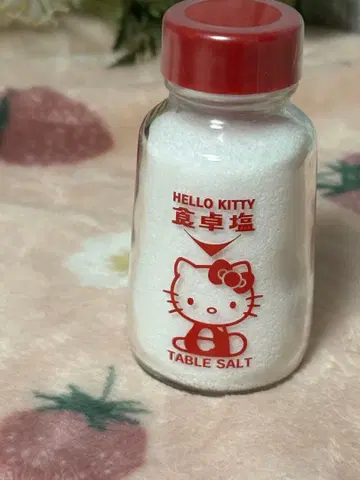 레어 HELLO KITTY 헬로키티 테이블 솔트 100g 미개봉 새상품