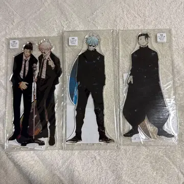 주술회전 고죠 사토루 게토 스구루 아크릴 스탠드 미개봉 굿즈 묶음 판매