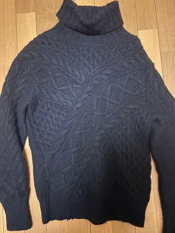 RAINMAKER KYOTO 울 터틀넥 니트 48 블랙