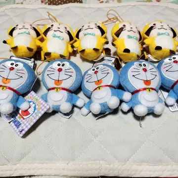 도라에몽 너구리 라스칼 봉제 인형 스트랩