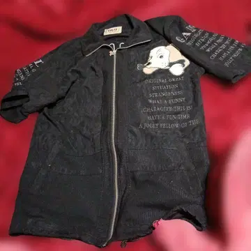 GALFY 자수 개 캐릭터 저리