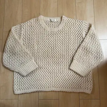 새상품급 레이빔즈 모찌후와 시어 니트