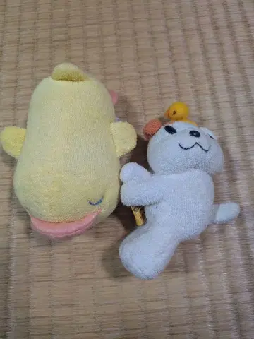 [ 당시품 ] 마더구스 숲 테리아 삐요짱 봉제 인형 마스코트 세트