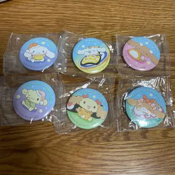 시나모롤 캔뱃지 쿠라스시 컴프 세트