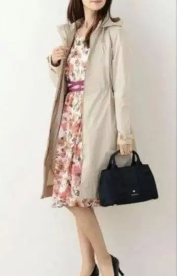 tocca 토카 워셔블 코트 베이지 4