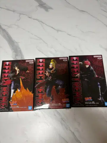 NARUTO EFFECTS 피규어 세트