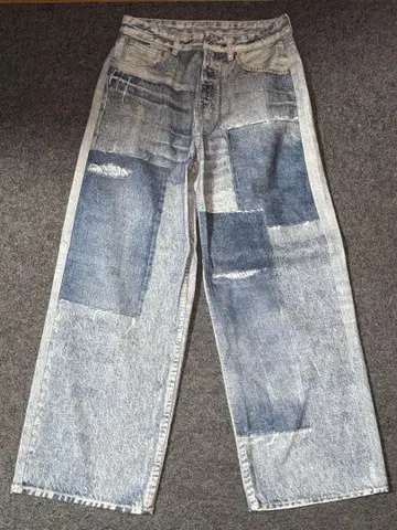 inflation 패치워크 데님 M 사이즈