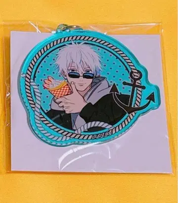 주술회전 코스모 월드 아크릴 키링 고죠 사토루