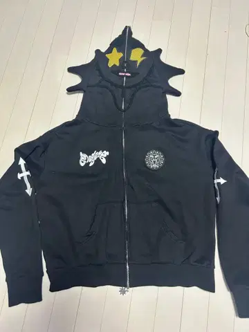 GLOGANG 블랙 후드티 S [확정 정품]