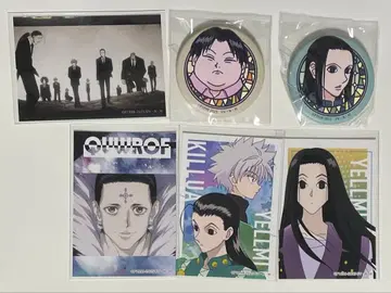 헌터헌터 와시 캔뱃지 미니 브로마이드