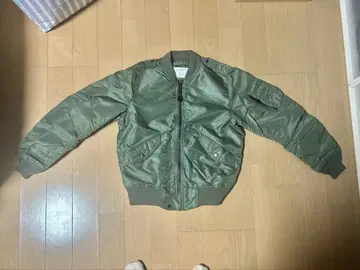 AVIREX 올리브 그린 L-2B 플라이트 자켓