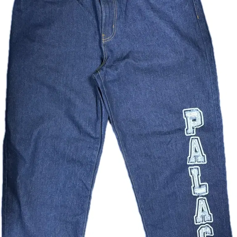 PALACE | 팔라스 Palace P90 College Stress Baggy Jean Indigo PALACE | 팔라스 Palace P90 College Stress Baggy Jean Indigo