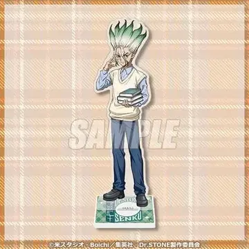 Dr.stone 제비뽑기당 독서의 가을 B상 아크릴 스탠드 이시가미 센쿠