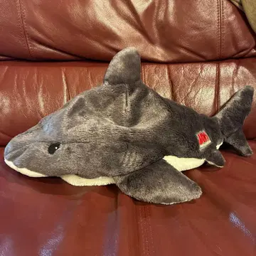 유니버셜 모자 죠스 팬캡 봉제 인형 방한 레어