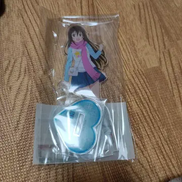 벚꽃 언덕 물방울 아크릴 스탠드 레트로