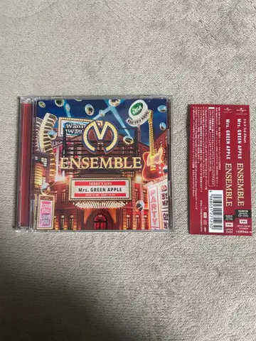 [정품] 최초 한정판 Mrs. GREEN APPLE 오비 포함