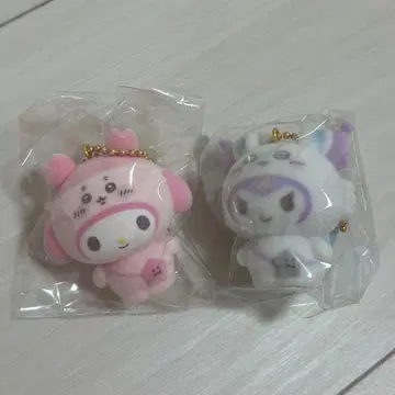 산리오 치이카와 (먼작귀) 시크릿 플로키 마스코트 참 묶음 판매