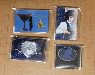 귀멸의 칼날 모크텔 바 토미오카 기유 로또 복권 아크릴 참 4종 세트