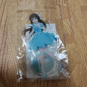 벚꽃 언덕 물방울 아크릴 스탠드 레트로