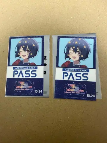 좀비랜드 사가 유메긴가 파라다이스 입장객 특전 백야드 패스 미즈노 아이