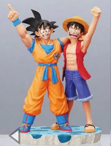 드래곤볼 캡슐 네오 with 원피스 손오공 & 루피