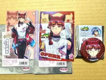 마계의 왕자! 이루마군 데비데코라 빅 클리어 카드 캔뱃지 오페라 세트