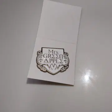 Mrs. GREEN APPLE EDEN no SONO 핀 배지