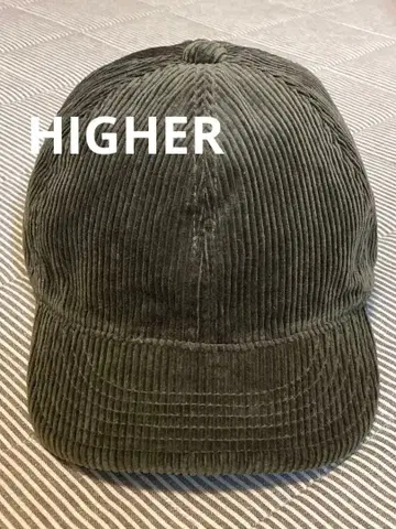 HIGHER 하이어 코듀로이 캡 브라운 사이즈 2