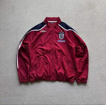 00s 엄브로 잉글랜드 대표 자수 로고 나일론 자켓 시바타 히카리