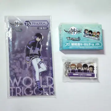 월드 트리거 와토리 미와 슈지 미와대 아크릴 스탠드 엔터테인먼트 복권