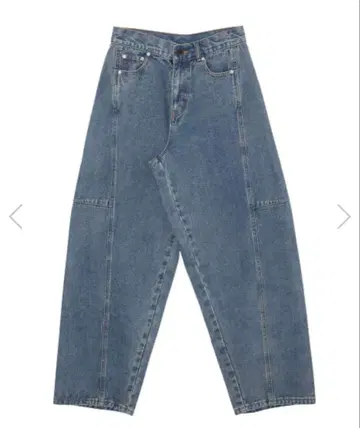 punyus 배럴 데님 팬츠