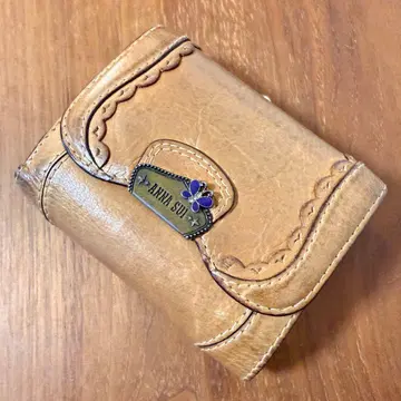 ANNA SUI 안나수이 3단 폴더형 지갑 가마구치 버터플라이