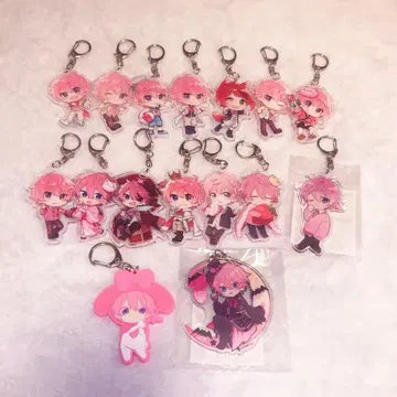 사토미 군 리이누 군 아크릴 키링