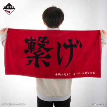 하이큐 제일복권 D상 가로형 빅 타월 쓰레기장의 결전 네코마 고교