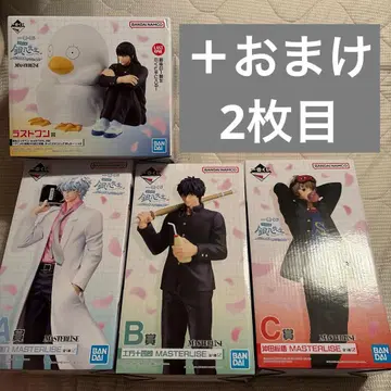 제일복권 은혼 3년 Z반 긴파치선생 피규어 4개 + 덤 17개