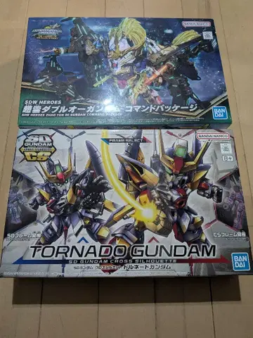 SDCS 토네이도 건담 조운 더블오 커맨드 패키지