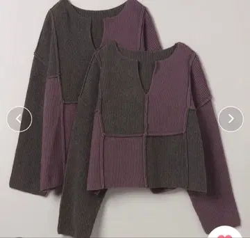 지나시스 7G 패치워크 풀오버 L 사이즈