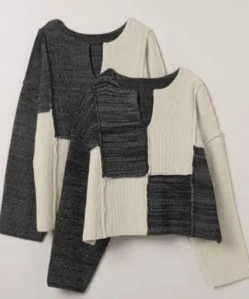 지나시스 7G 패치워크 풀오버 L 사이즈