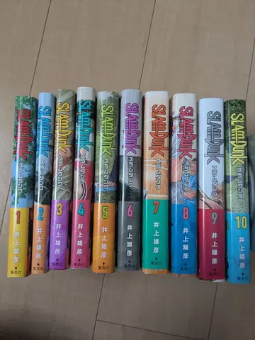 SLAM DUNK 신장재편판 전 10권 세트 농구 코믹스