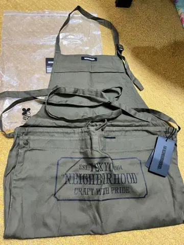 에이프런 22SSNEIGHBORHOODCI/C-APRON