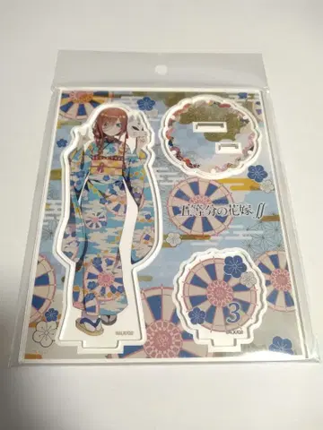 5등분의 신부 아크릴 스탠드 아크스타 나카노 미쿠 화려한 놀이