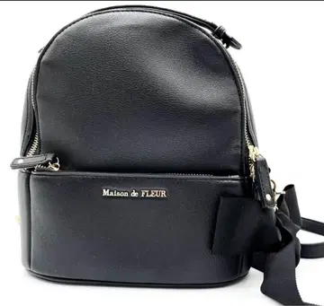 [컨디션 최상] 메종 드 플뢰르 블랙 백팩