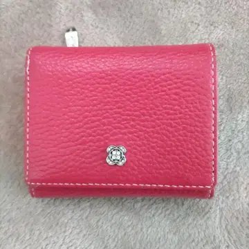 Samantha Thavasa Deluxe 3단 폴더형 지갑 핑크