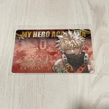 나의 히어로 아카데미아 생일 컬렉션 카드 2026 바쿠고 카츠키