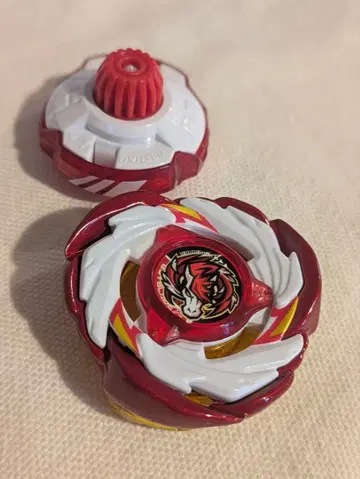 미사용 새상품 ] 베이블레이드X 페가수스 블라스트 ATr 메탈 코트 레드