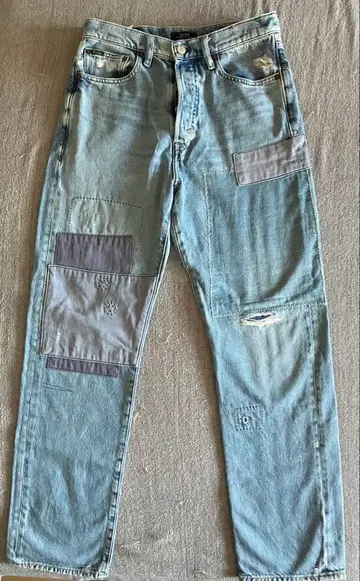 폴로 랄프 로렌 패치워크 데미지 가공 데님 26