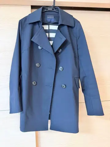 TOMORROWLAND 네이비 트렌치코트