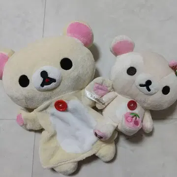 리락쿠마 코리락쿠마 다라다라 핸드 퍼펫 체리