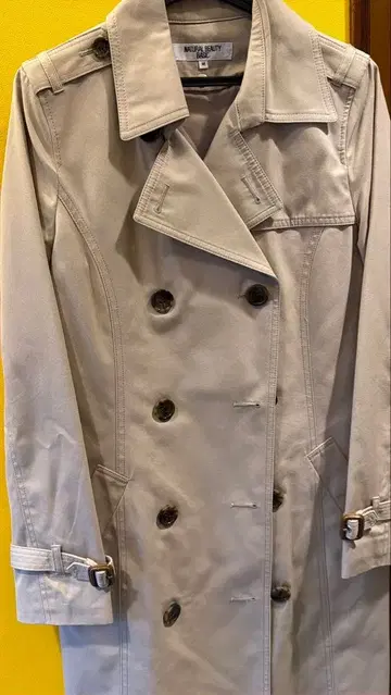 NATURAL BEAUTY BASIC 트렌치코트 베이지